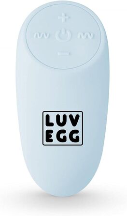 Вібраційний масажер LUV EGG з пультом дистанційного керування для чуттєвого почуття - Підходить для пар та новачків: 10 режимів, водонепроникний, перезаряджуваний, зелений
