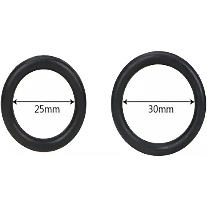 Набір з 6 шт. сталевих дилататорів для чоловіків (25 мм, 30 мм) з кільцем, для простати, мастурбації, срібло