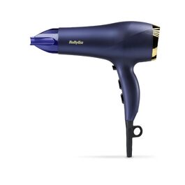 Професійний фен BaByliss Midnight Luxe 5781PE: потужний 2300W, іонна технологія Anti-Frizz, 3 режими температури та 2 швидкості, легкий