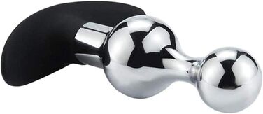 Анальний дildo з нержавіючої сталі для дорослих. Іграшки для БДСМ, анальний секс. Підходить для жінок та чоловіків.