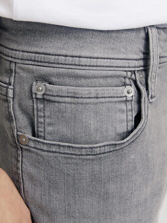 Чоловічі завужені джинси Jack & Jones JJIMIKE JJORIGINAL сірого кольору (32W / 32L)