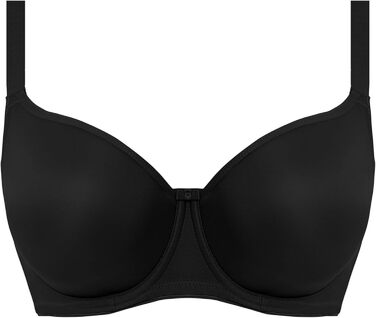 Балконний бюстгальтер Fantasie 85D чорного кольору, безшовний, згладжуючий