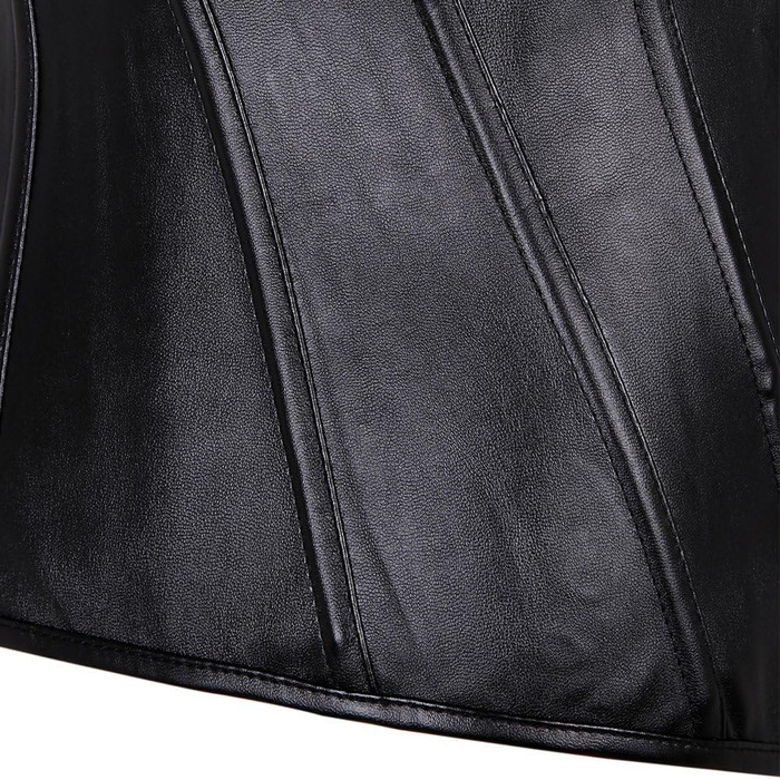 Корсет жіночий Beauty-You, готичний стиль, корсет-бра з шнурівкою, жакет з різьбленням, чорний, 5XL