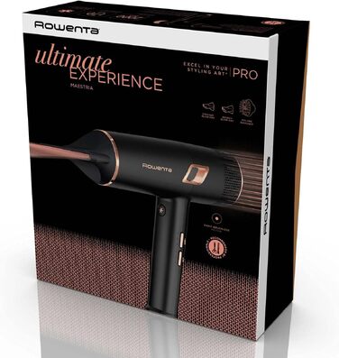 Професійний випрямляч для волосся Rowenta Ultimate Experience SF8230F0, керамічне покриття, чорний/мідний