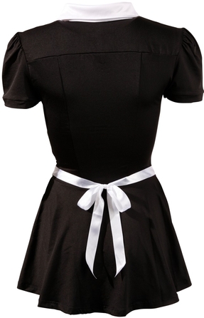 Костюм офіціантки Cottelli Collection, р. XL, чорний