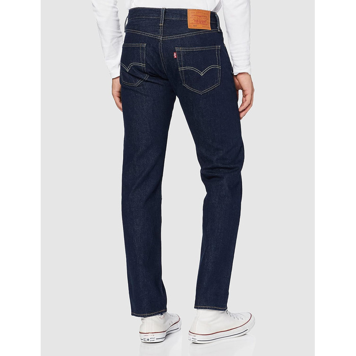 Чоловічі джинси Levi's 501 Original Fit One Wash, сині, 34W / 32L