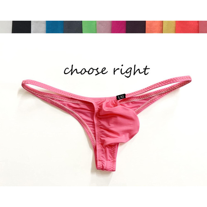 Танга чоловічі Faringoto Comfort з тонкого шовку, низька талія (6 шт.) розмір L (3030)