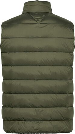 Чоловічий легкий пуховий жилет Tommy Jeans, колір Fatigue Green, розмір XS