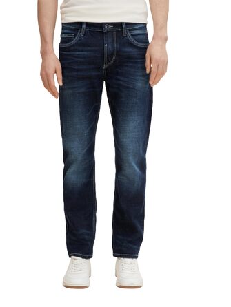 Чоловічі джинси Tom Tailor Trad Relaxed Fit, колір Dark Stone Wash Denim, розмір 36W/36L