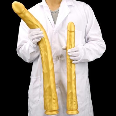 Анальний дildo з силікону 'Realistischer Lange Riesen' для масажу простати та стимуляції G-точки. Підходить для чоловіків та жінок.