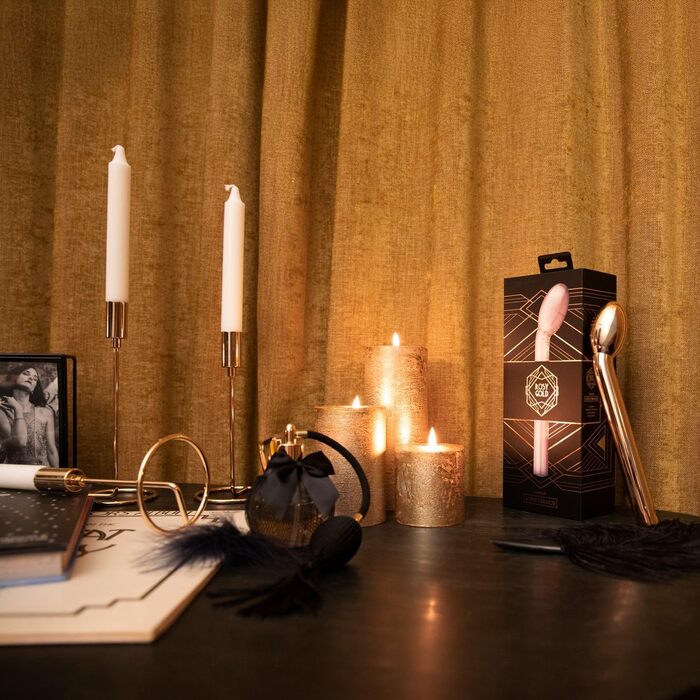 Вібратор для жінок Rosy Gold Nouveau Rosa - стимуляція G-точки