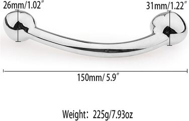 Секс-іграшка для чоловіків та жінок - анальні пробки з металу, 4 розміри, преміум-якість