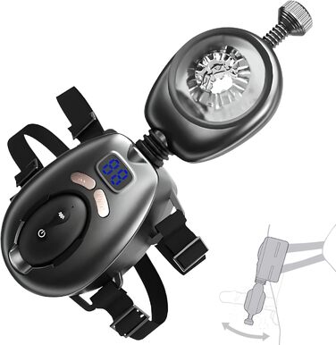 Вібратор для чоловіків з 9 рівнями вібрації та функцією страпа-он - сексуальна іграшка для чоловіків