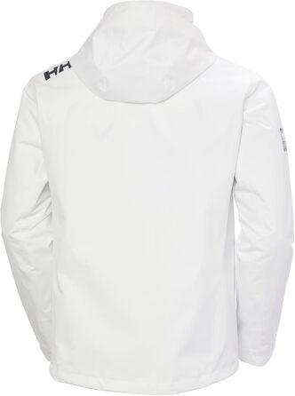 Чоловіча утеплена куртка-мідлеєр Helly Hansen Midlayer Crew Jacket 2.0 з капюшоном, водонепроникна outdoor-куртка, XL, біла