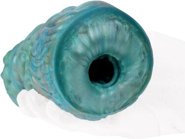 Іграшка для чоловіків Jixaxe Alien Monster - реалістична мастубаційна іграшка з вагінальним та анальним отвором, компактна, 3D, для соло