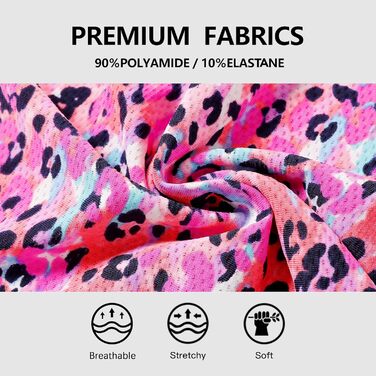 Слідки жіночі безшовні, 5 шт. (M, леопард) - VOENXE