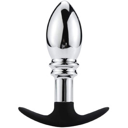 Анальний дildo з нержавіючої сталі для чоловіків та жінок. Іграшка для анального сексу, SM.