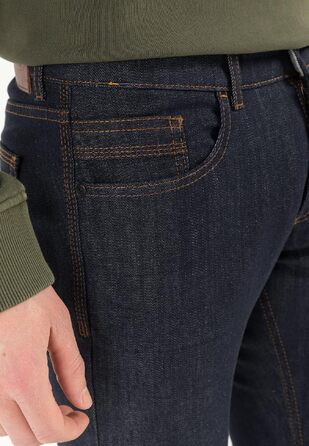 Чоловічі джинси camel active Madison Slim Fit, темно-сині, бавовна з еластаном, 32W / 32L