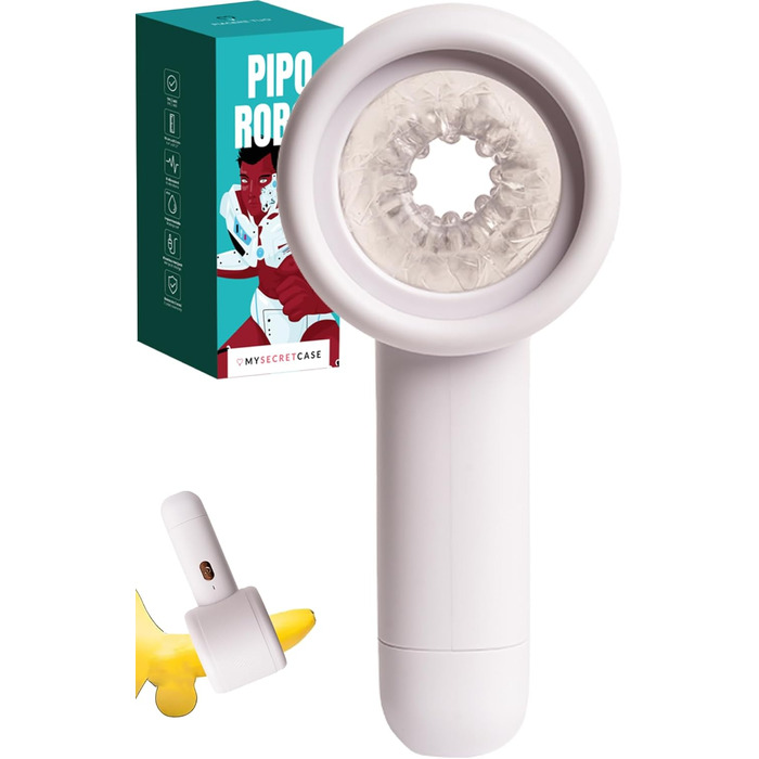 Електричний мастурбатор для чоловіків MySecretCase Stoss - сексуальна іграшка для соло-сексу та мастурбації