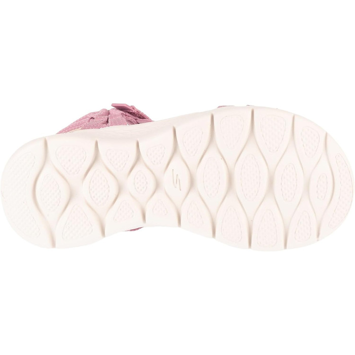 Жіночі сандалі Skechers Go Walk Flex, текстильні, колір mauve (бузковий), розмір 37 EU