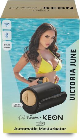 KIIROO Keon - Автоматичний мастурбатор для чоловіків з інтерактивним контентом FeelMe AI, до 230 імпульсів/хв, бездротовий