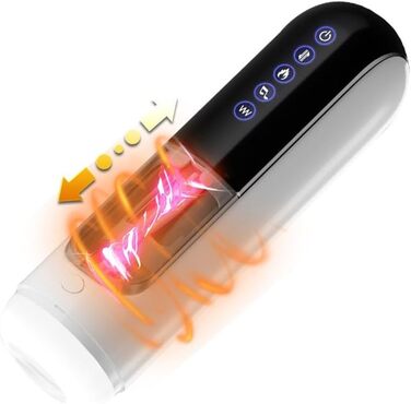 Автоматичний тренажер для фітнесу для чоловіків, 10 частот, інтелектуальний нагрів, інтелектуальна вимова