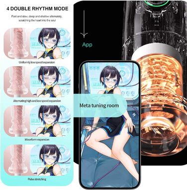 Електричний кубковий мастурбатор з телескопічною функцією, кілька режимів, цифровий дисплей, нагрів – секс-іграшка для чоловіків, стимулятор пеніса