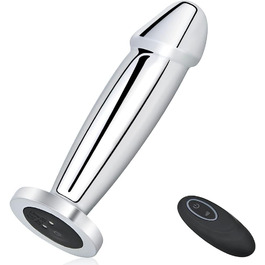 Анальний вібратор FLYTAGLE з алюмінію: 10 режимів, водонепроникний, для чоловіків, жінок та пар