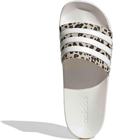 Чоловічі тапочки Adidas Adilette Shower Velcro Crystal Linen Core White Khaki (розмір 46 EU)