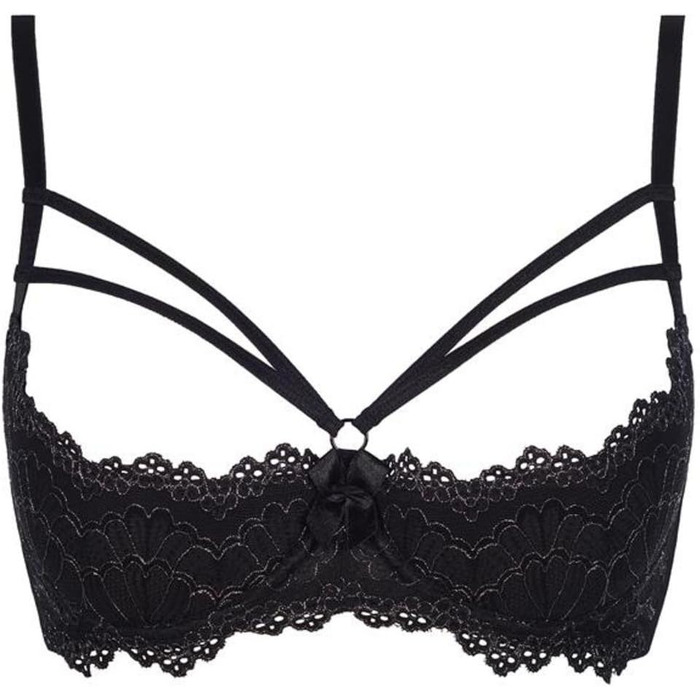 Axami жіночий бюстгальтер з підняттям 80B чорного кольору