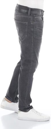Чоловічі джинси Mustang Oregon Tapered, колір Used Black Denim (44W / 34L)
