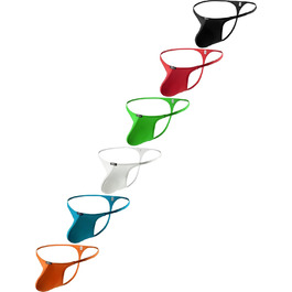 Сліпери чоловічі iKingsky великі розміри XXL, 6 шт. в упаковці. Шорти-сліпи iKingsky з модалю, сексуальні, низька талія. Чоловіча білизна