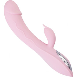 Вібратор G-Spot з силікону для жінок, 7 режимів, рожевий