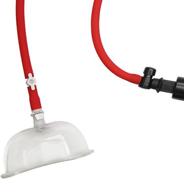 Вакуумний масажер для стимуляції грудей та клітора з помпою, для початківців та досвідчених користувачів