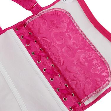 Корсет для фігури Grebrafan з бретелями, рожево-рожевий, розмір 28-30