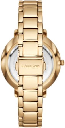 Жіночий годинник Michael Kors Pyper кварцовий, золотистий зі сталевим браслетом та білим циферблатом