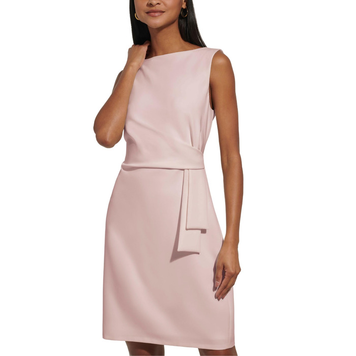 Сукня жіноча Tommy Hilfiger без рукавів, рожева (Ballerina Pink), стрейч, розмір 42