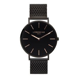 Жіночий наручний годинник Liebeskind Berlin LT-0156-MQ IP Black чорний