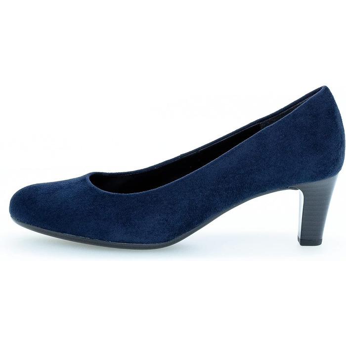 Жіночі туфлі-човники Gabor Fashion-41.400, сині (Blau River 46), розмір 35 EU