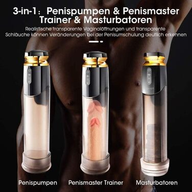 Електричний мастурбатор Zyledw з функцією витягування та вібрації для чоловіків