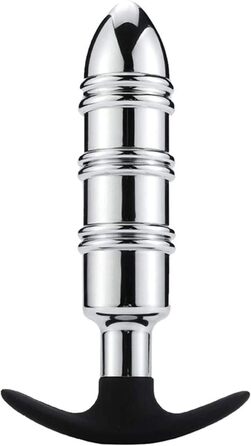 Анальний дildo з нержавіючої сталі для чоловіків та жінок - іграшки для БДСМ та анального сексу