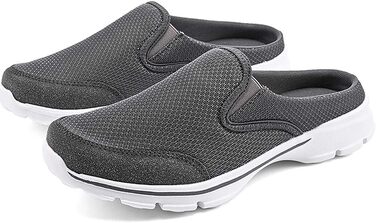 Кломпи Sisttke для жінок та чоловіків, літні домашні капці-сабо Slip-On, сірі (розмір 45 EU)