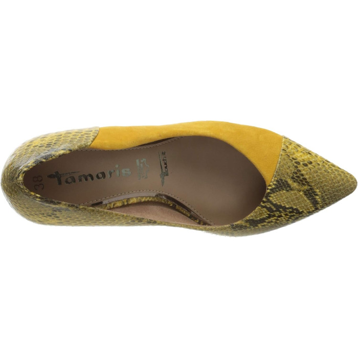 Жіночі туфлі-човники Tamaris 1-1-22401-34, жовтий колір (Saffron Comb), розмір 38 EU