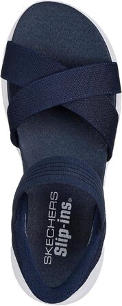 Жіночі сандалії Skechers Ultra Flex 3.0 Never Netter Hands Free Slip-ins, темно-сині (Navy), розмір 38 EU