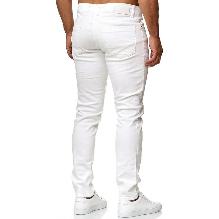 Чоловічі джинси Slim Fit Tazzio Jeans Denim 16533, білі, стрейч