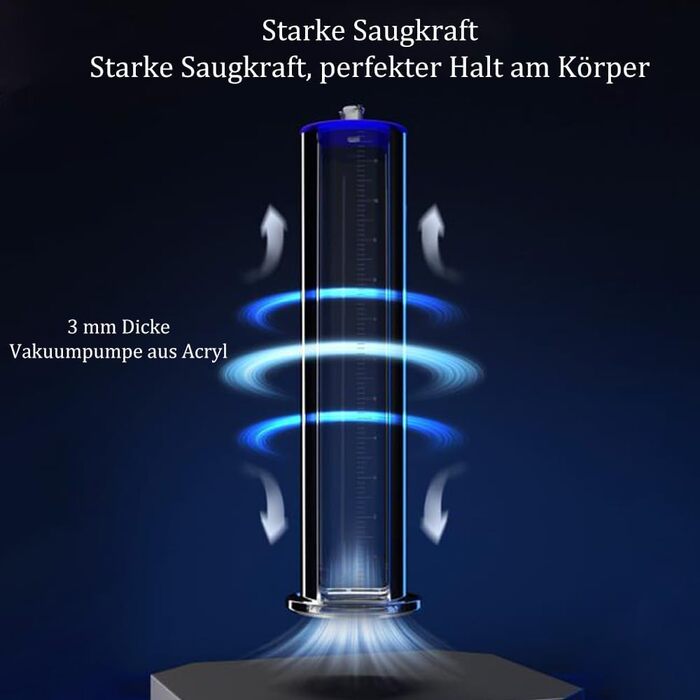 Вакуумний насос для збільшення статевого члена з металевими ручками та манометром, прозорий, для чоловіків, з масштабом, для ерекції, сексуальна іграшка, A-22,9 * 4,4 см