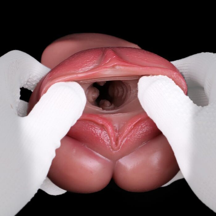 Реалістичний мастурбатор Jixaxe з функцією розпилення – 3D силікон, для чоловіків