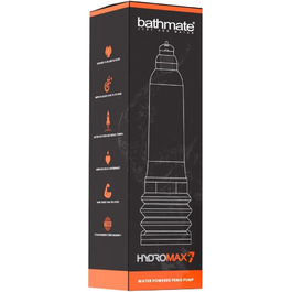 Bathmate Hydromax7 - прозора водяна помпа для збільшення пеніса, 1 шт.