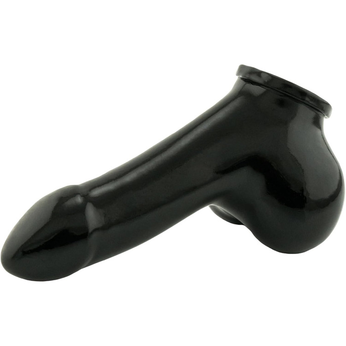 Провізор Latex Penis Sleeve S - 11.5 см, Чорний, Зроблено в Німеччині