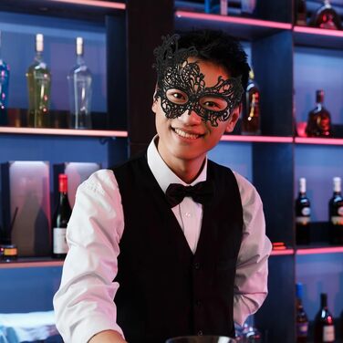 Маска для карнавалу метелик, 2 шт., антична маска для жінок та чоловіків, VYNYJOAN